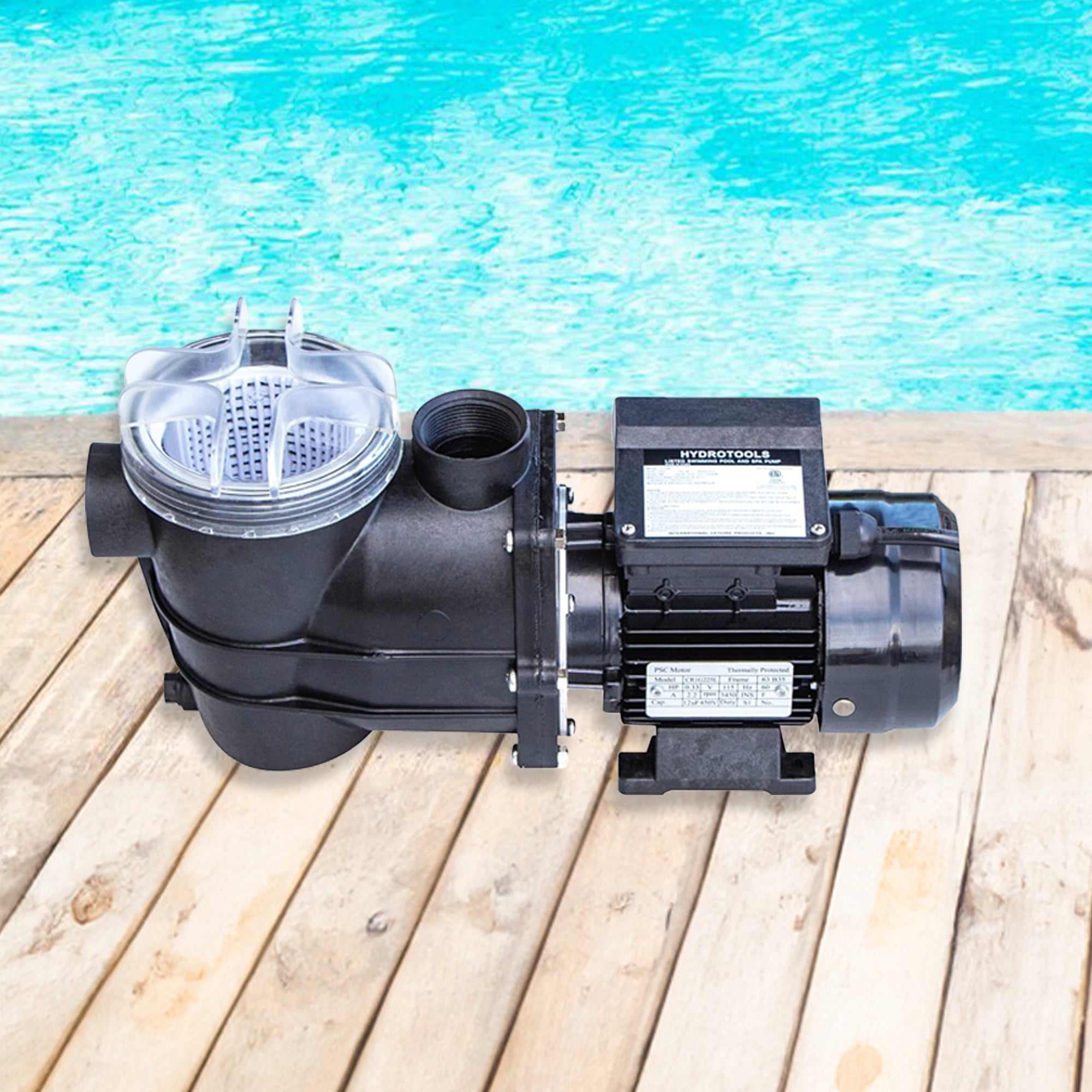 Hydrotools by Swimline Hydro-Flo 0.25HP Pool Pump, 2200GPH, 1