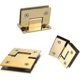 thumbnail image 4 of Heavy Duty 90 Degree Glass Door Cupboard Showcase Cabinet Clamp Glass Shower Doors Hinge - q36, 4 of 5