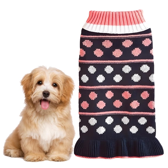 GASTROPOD Dog Clothes,Acrylic Fibers Dog Shirts,No Discomfort Dog Dress,Blue,XS