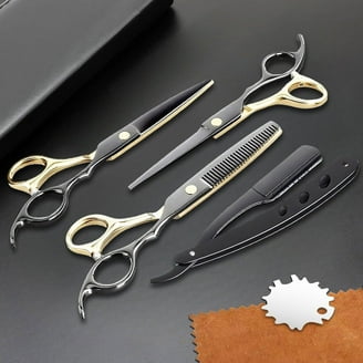 6.5" Hair Dressing Scissors Barber Shears And Thinning - Tension Adjustable US E - Foto 13