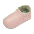 thumbnail image 6 of OSOLU Crawling Shoes Baby First Walking Shoes Girls Boys Slippers Crawling Shoes Baby Shoes Soft Leather With Suede Soles Leather Shoes Toddler 0 2 Years Relaxed Fit Footwear, 6-12 Months, 6 of 8