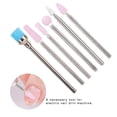 thumbnail image 4 of Paquete De 6 Piezas Kit De Brocas Para Arte De Uñas De Acero Inoxidable Accesorios Para Taladro De Uñas Herramienta De Manicura JG # 9 Puntas De Cortador De Uñas Profesional, 4 of 7