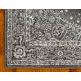 thumbnail image 3 of Unique Loom Midnight Bromley Rug Dark Gray/Gray 2' x 3' 1" Rectangle Medallion Shabby-Chic Perfect For Living Room Bed Room Dining Room Office, 3 of 9