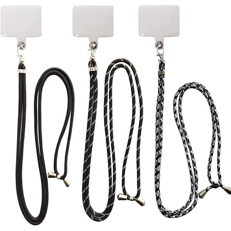 JINGYUANUS 3 Pack Cell Phone Lanyard,Cell Phone Strap for Around The