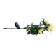 thumbnail image 3 of Lámpara de rosas con energía solar, jardín, patio, patio, luz solar de inducción de flores que brilla intensamente, amarillo Eigraketly HA002365-03, 3 of 7
