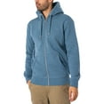 thumbnail image 2 of Superdry Vintage Logo Embroidered Zip Hoodie, Blue, 2 of 5