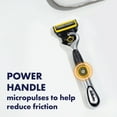 thumbnail image 5 of Gillette ProGlide Shield Power Men's Razor Handle + 1 Blade Refill, 5 of 11