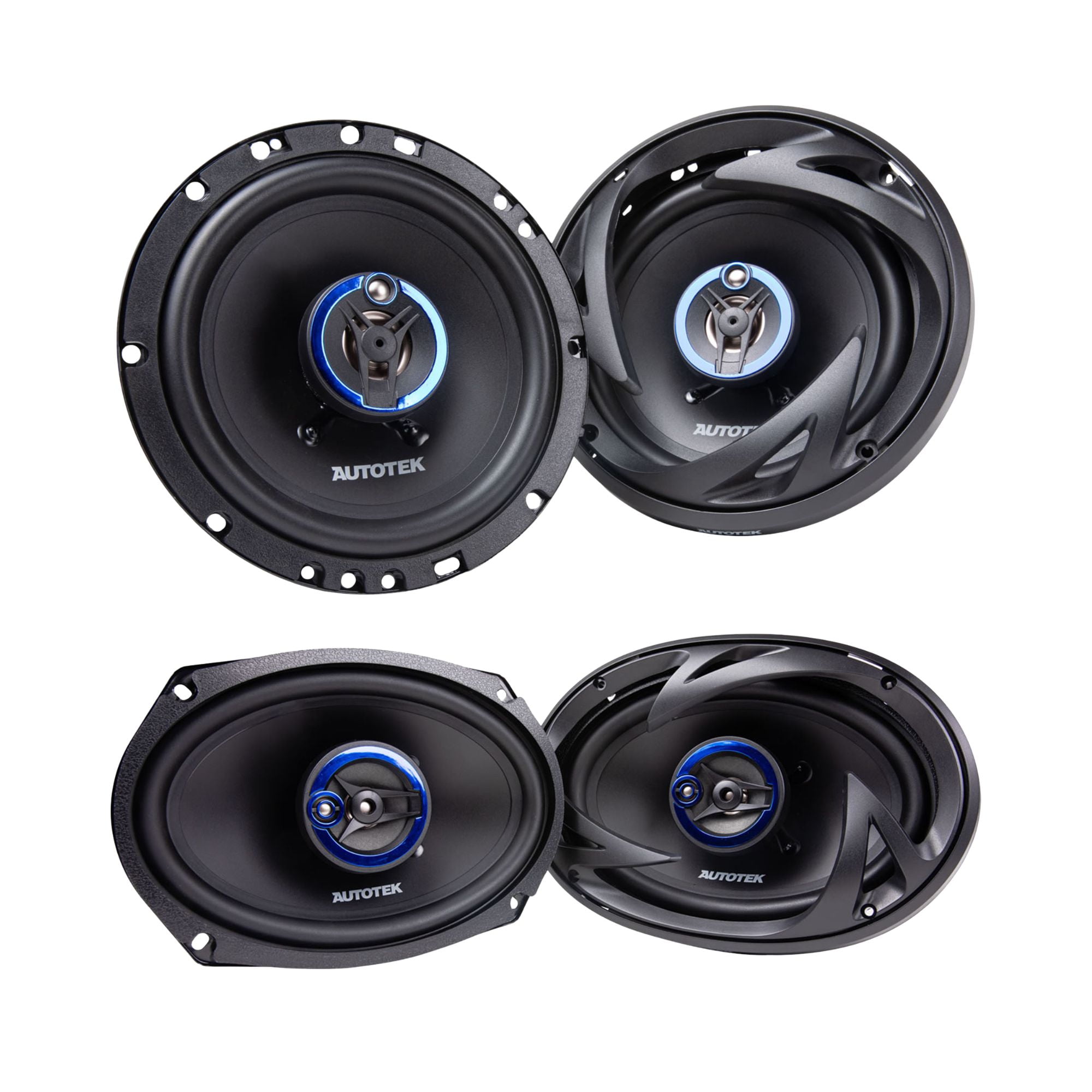 Hifonics Zeus Auto Install 800W 6x9 Inch 3 Way Car Audio Coaxial