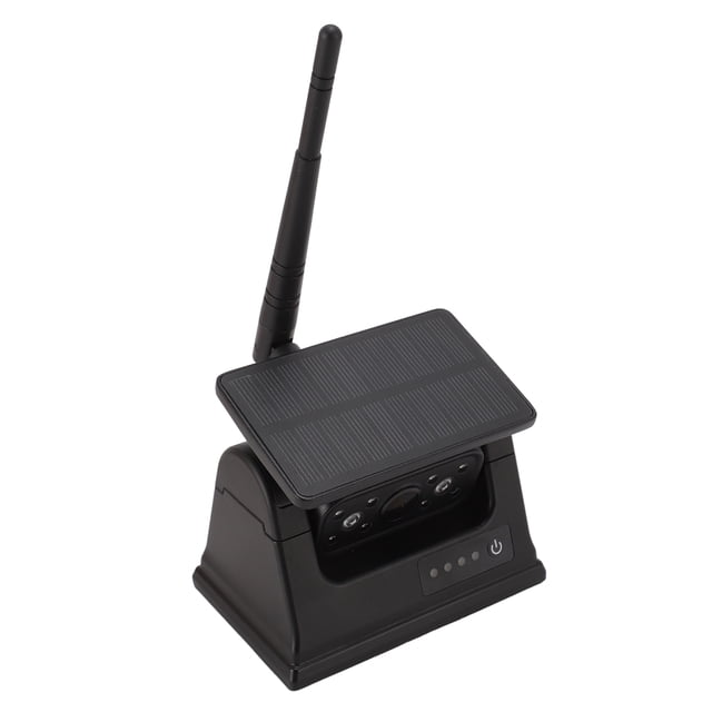 Cámara de Visión Trasera, Control remoto de la cámara de respaldo solar wifi hd 1080p en lente gran angular de 150 para remolque de camiones RV