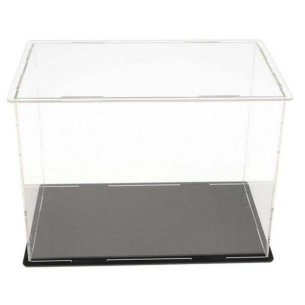 Caja De Exhibición De Acrílico Transparente, Modelo De Figura, Pantalla A Prueba De Polvo, 20x12x15cm SM SunniMix Vitrina