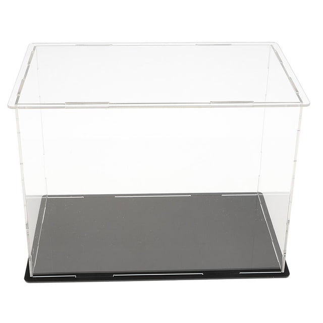 Caja De Exhibición De Acrílico Transparente, Modelo De Figura, Pantalla A Prueba De Polvo, 20x12x15cm Sunnimix Vitrina
