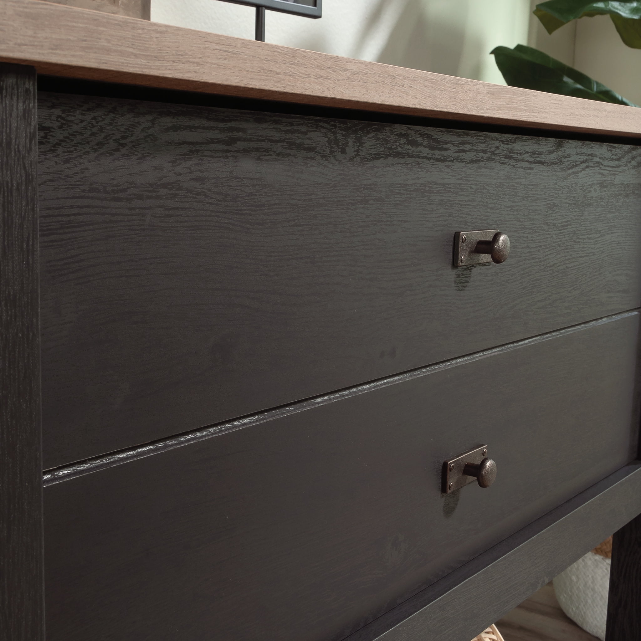 Sauder Cottage Road Lateral File, Raven Oak Finish
