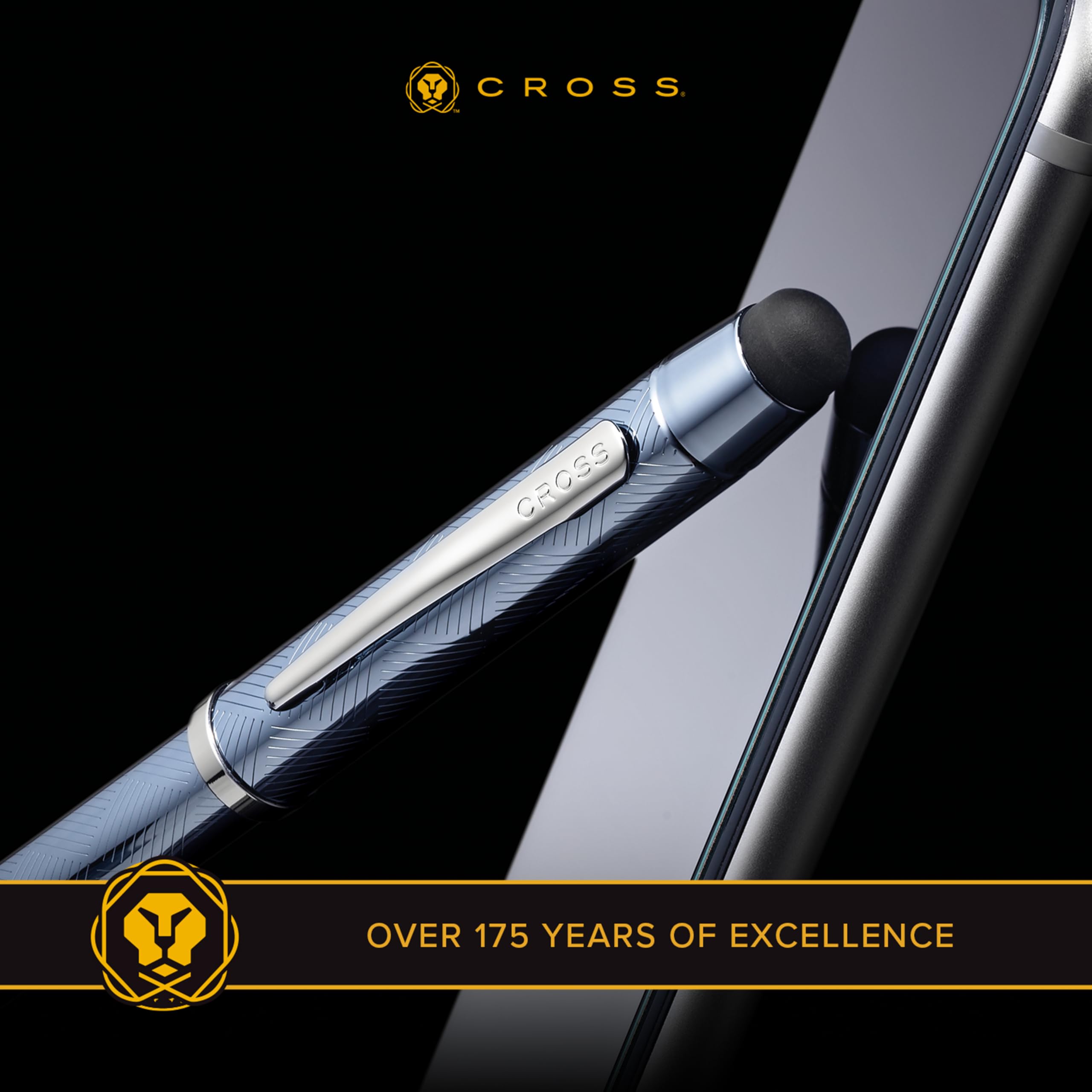 Cross Tech3+ Lustrous Chrome Multifunction Pen