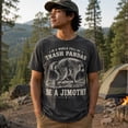 thumbnail image 2 of Be A Jimothy Raccoon Shirt, In A World Full Of Trash Pandas T-Shirt, Vintage Comfort Colors Raccoon Tee, Funny Meme Shirt, Cute Animal Gift, 2 of 9