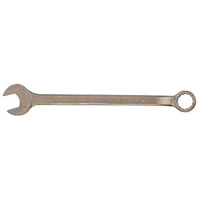 Ampco Safety Tools W-611 Combination Wrench, Non-Sparking, Non-Magnetic, Corrosion Resistant, 7/16"