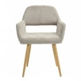 thumbnail image 2 of Upholstered Desk Chair No Wheels, 2 of 10
