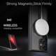 thumbnail image 2 of Magnetic Phone Case Compatible with Samsung Galaxy S24 Series, Anti-Fingerprints Black Frosted Back Cover Camera Protection Shockproof Case with Wirel, 2 of 5