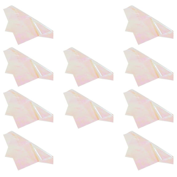 unbranded  10 Sheets Flowers Craft Packing Film Wrapping Paper for Bouquet Cellophane Colorful
