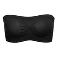 thumbnail image 3 of Women Seamless Strapless High Elastic Wrapped Invisible Strapless Chest Wraps Tube Tops, 3 of 5