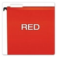 thumbnail image 5 of "SureHook Hanging Folders, Letter Size, 1/5-Cut Tabs, Red, 20/Box | Bundle of 10 Boxes", 5 of 7