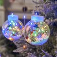 thumbnail image 3 of Christmas Ball Hanging Light, 10 LED String Lights LED Balls Waterproof Christmas Tree String Lights for Outdoor Indoor 3M Light Ball String for Garden, 3 of 5