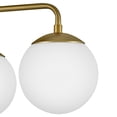 thumbnail image 2 of 84203LCB Lark Julep - 15W 3 LED Medium Semi-Flush Mount In Modern-12.75 Inches Tall and 20 Inches Wide-Lacquered Brass Finish, 2 of 11