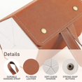 thumbnail image 2 of Estuche organizador para gafas de sol, estuche plegable para gafas con 5 ranuras, 2 of 5