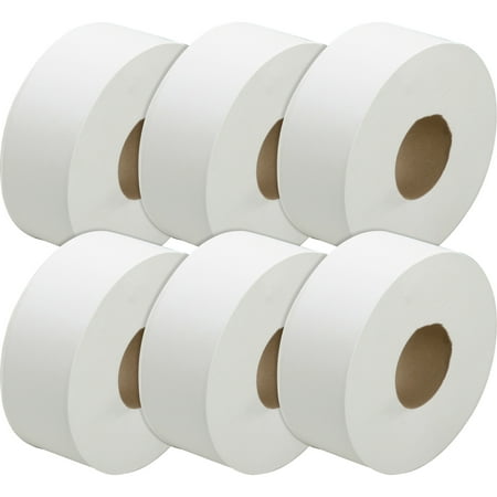 SKILCRAFT  NSN3786218  Jumbo Roll Toilet Tissue  6 / Carton  White