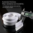 thumbnail image 4 of Door Bottom Sealing Strip Wear-Resistant Good Flexibility 3mm Thick PVC Adhesive Door Sweep Weather Stripping for Exterior/Interior Doors JIKAIX, 4 of 5