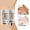 A, variant on Leg Makeup Waterproof Body Concealer Cream Cover Up for Legs with Brush Natural Shade A 100g