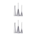 thumbnail image 1 of Inteprter 3 Pieces/Set Cake Baking Nozzle Dessert Decorating Cream Cookies Kitchen Decoration Puff Pastry Tips Professional Piping 9x2.3 cm, 7.5x1.7 cm 2piezas Inteprter CBP099696, 1 of 5
