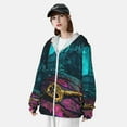 thumbnail image 3 of Gaeub Lost Golden Key Men's and Women's UPF 50+ Long-Sleeved Sun Protection Clothing, Fishing Shirt Long Sleeve Zip-Medium, 3 of 7