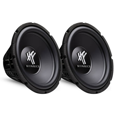 Hifonics HFX12D4 12" Subwoofer, 800W Max Car & Powersports Speaker, 1 Pair