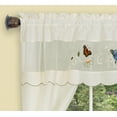 thumbnail image 2 of Achim Daisy Meadow Embellished Cottage Window Curtain Set - 58x24, 2 of 4