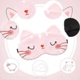thumbnail image 2 of 3 lindos antifaz para dormir a través de la cara de perro gato antifaz divertido animal antifaz para dormir suave ligero antifaz para dormir antifaz para gato antifaz para mujer JAMW Sencillez, 2 of 5
