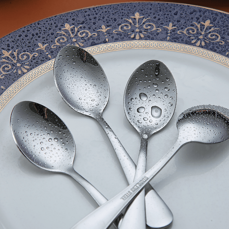 6pcs Teaspoons Stainless Steel Spoons Tea Spoon Set Teaspoon Silver Cutlery  UK