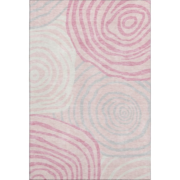 Dalyn Rugs Premium Machine Washable Mayfield AMF765 Pink 10' x 14' Rug