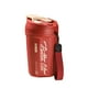 thumbnail image 2 of Vaso de pajita de acero inoxidable aislante con cuerda de transporte - Vaso de café de doble pared de 18,5 oz, bebida roja/beige, caliente y fría, 2 of 6