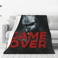 thumbnail image 3 of Shooter Game Over Throw Blanket, Fluffy Soft Cozy Blanket Flannel Plush Microfiber Couch Throw, 50"x40", 3 of 8