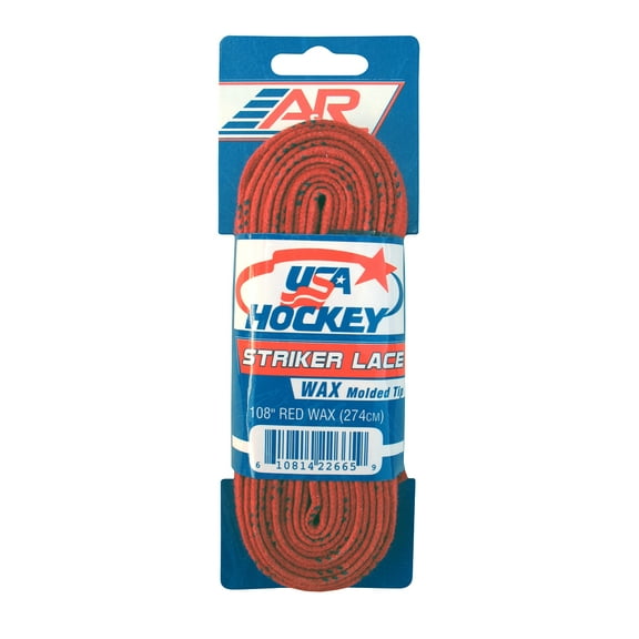 A&r Striker Ice Hockey Waxed Skate Laces Pro Style Heavy Duty Lace Double Yarn