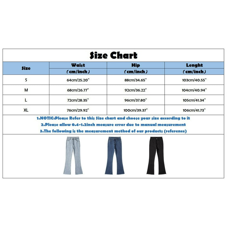 HSMQHJWE Corduroy Pants Womens Plus Size Solid Trousers Casual Zipper Fly  Pocket Flare Pants Women'S Jeans Waist High Plus Size Pants All Cotton