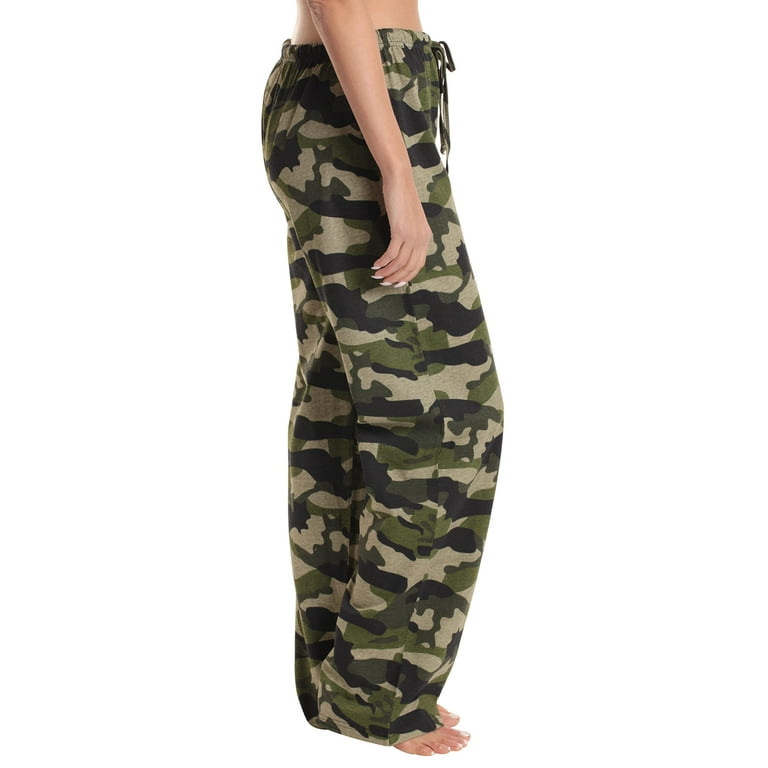 Just Love Women Pajama Pants Sleepwear Green Camouflage X large Walmart