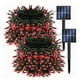 thumbnail image 1 of Cadena de luces solares navideñas para exteriores, deslumbrante, 400 LED, 1 of 7