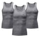 thumbnail image 2 of Penkiiy Camisas sin mangas de compresión de 3 paquetes para hombres, camiseta de entrenamiento de gimnasio deportiva, 2 of 5