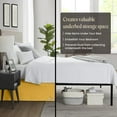 thumbnail image 3 of SGI Bedding 21 Inch Pleated Bed Skirt | Microfiber Bed Skirt | Fade Resistant, Wrinkle Free, Anti-static, Decorative, Extra Storage Space, Clutter-Free | Full, Golden, 3 of 8