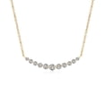 thumbnail image 1 of Angara Collier en Diamant Naturel - Collier Pendentif Rond Contemporain en Or Jaune 14K pour Femmes, 1 of 8