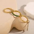 thumbnail image 3 of Gold Stackable Rings for Women 14K Gold Plated Elegant Interlocked Cubic Zirconia Ring Gold Plated Multi Ring Mixed Stack Ring Set Non Tarnish Personalized Jewelry Perfect for Everyday Wear, 3 of 6