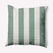 Simply Daisy 18" x 18" Graduated Stripe Nautical Indoor/Outdoor Throw Pillow
