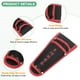 thumbnail image 2 of Funda de podadora de jardín Uxcell de 2 piezas, funda para tijeras de podar de lona antideslizante para cinturón [Rojo-Negro], 2 of 7