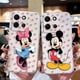 thumbnail image 2 of Clear Phone Case For Infinix NOTE 10 11 12 30 30i SMART 5 6 7 ZERO CAMON 19 20 PRO Case Shell Mickey Minnie Mouse Anime Cartoon, 2 of 5